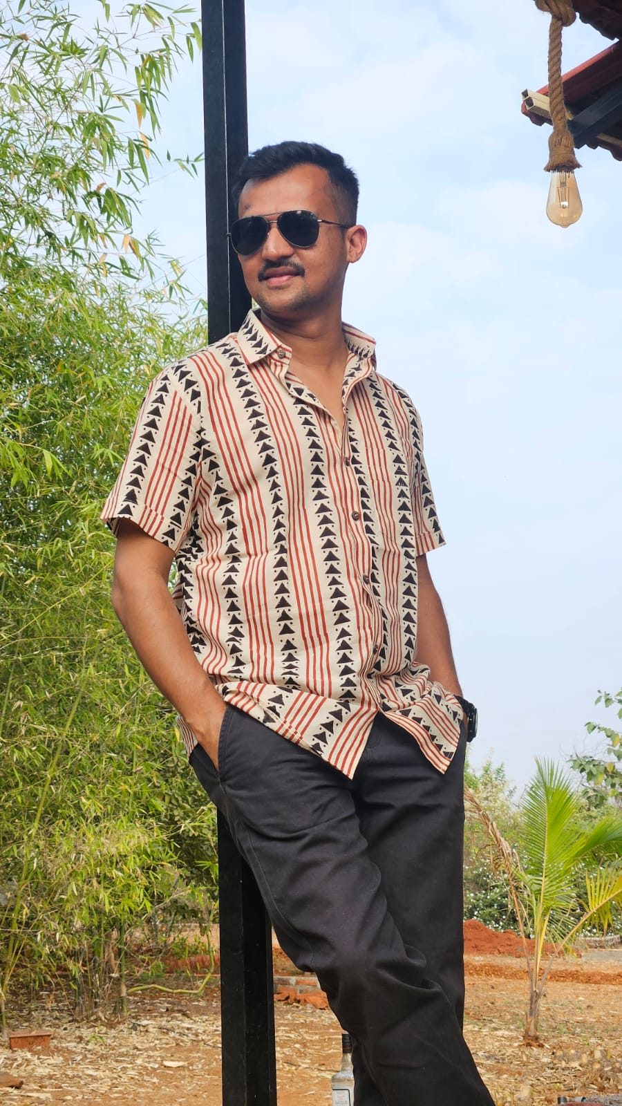 Half sleeves shirt