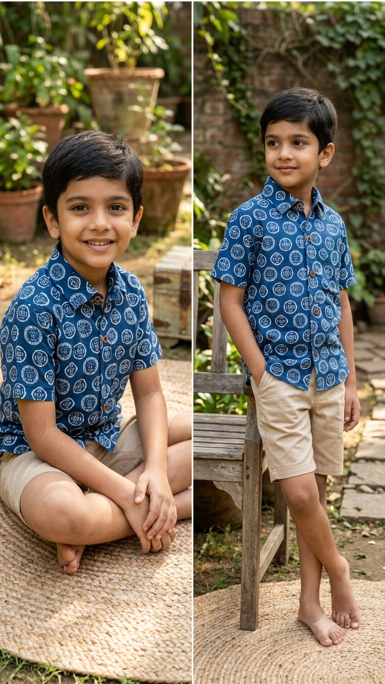 Coin printed shirt