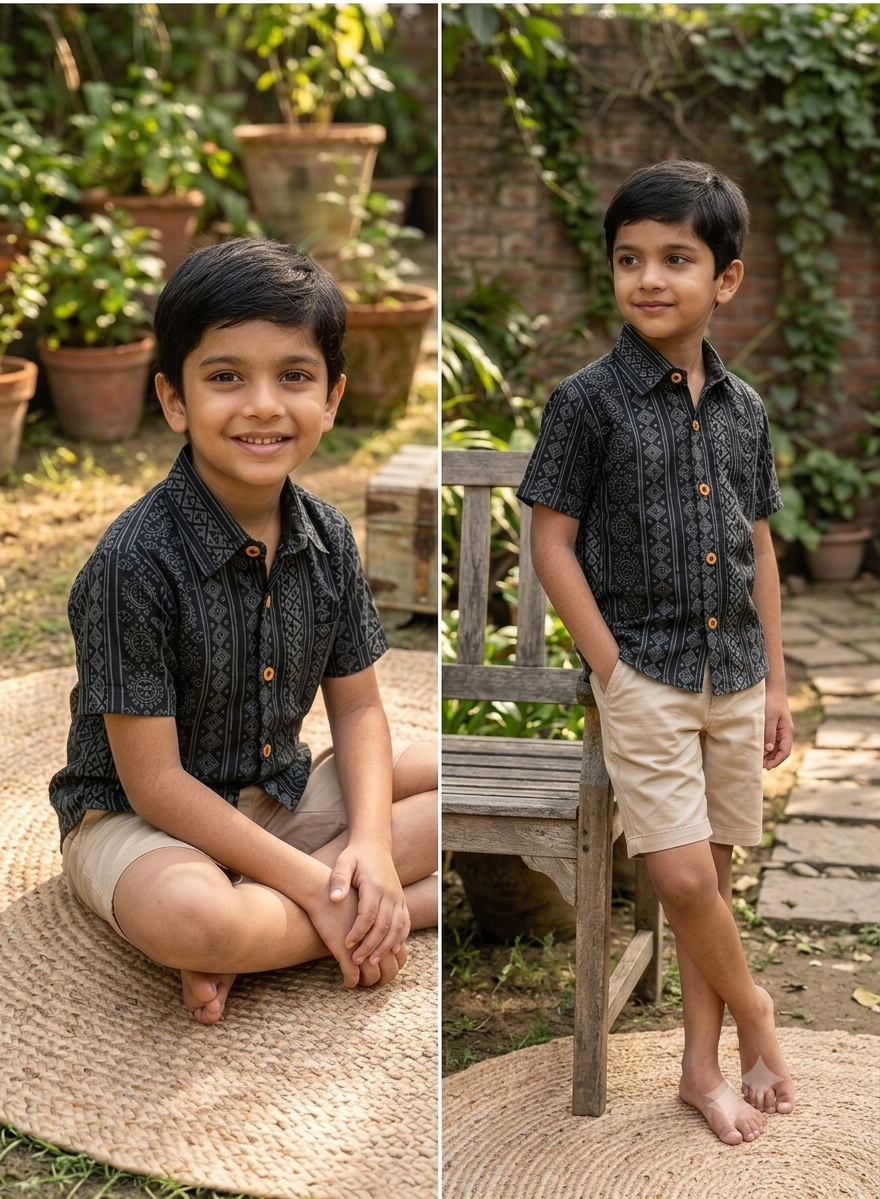 Ash Black printed shirt